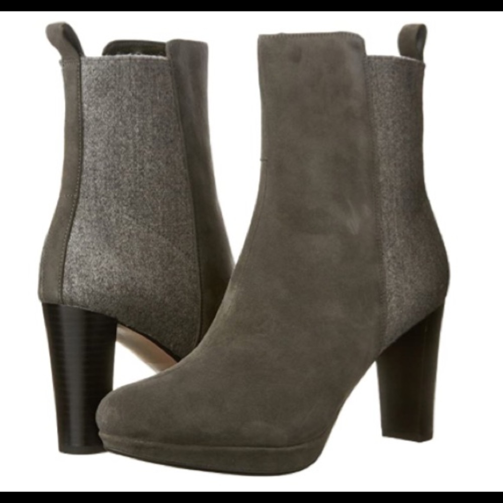 NWOT Clarks Kendra Portor Dress Booties
